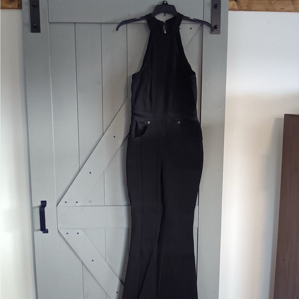 Free People Crvy Black Women's Jumpsuit
